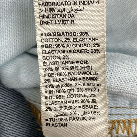 Goodthreads size 31 x 28 Women’s Blue Denim Slim Fit Jeans - Picture 4 of 4